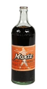 Ted Williams Vintage Unopened Moxie Bottle